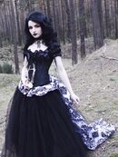 Romantic-gothic-corset-victorian-style-long-prom-gown