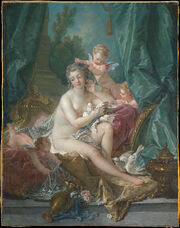 The Toilette of Venus, by François Boucher, 1751, oil on canvas