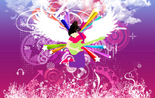 'Blogy Rosa' Blogger Template (2008)