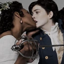 Anne Hathaway and Audra McDonald performing "Twelfth Night" at Delacorte Theater in Central Park, 2009.