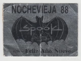Spook flyer from Christmas Eve, 1988.