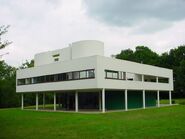 The Villa Savoye in Poissy (Le Corbusier)