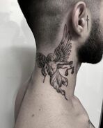 Ironic Angel Tattoo