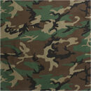 Camouflage is typically featured in Military & Military-esque clothing.