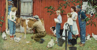 Norman Rockwell 1948 painting