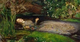 Ophelia.jpeg (349 KB) Ophelia (1851-1852) by John Everett Millais. A masterpiece of the early Pre-Raphaelite style, the painting is celebrated for its meticulous detail and realistic depiction of the natural world, as well as its emotional intensity.