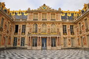 Marble Court of the Palace of Versailles, Versailles, France, 17th century-before 1682