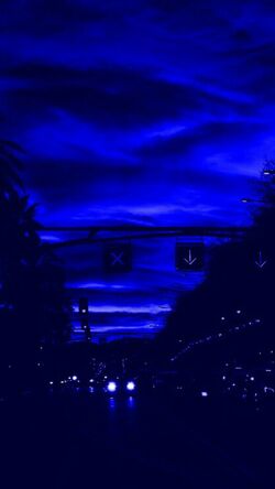 Blue evening deals