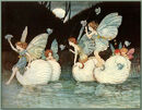 "Fairy Islands", 1916, from the book Elves and Fairies by Ida Rentoul Outhwaite