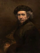 Self-Portrait by Rembrandt van Rijn