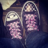 Teenpunk3.jpg (132 KB) Checkered Converse sneakers.