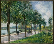 Allée of Chestnut Trees (Alfred Sisley, 1878)