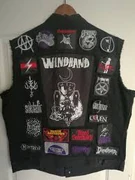 Oooooooooh goodies.jpg (9 KB) Battle jackets and vests covered in patches of your favorite bands and albums are a core feature of the metal community