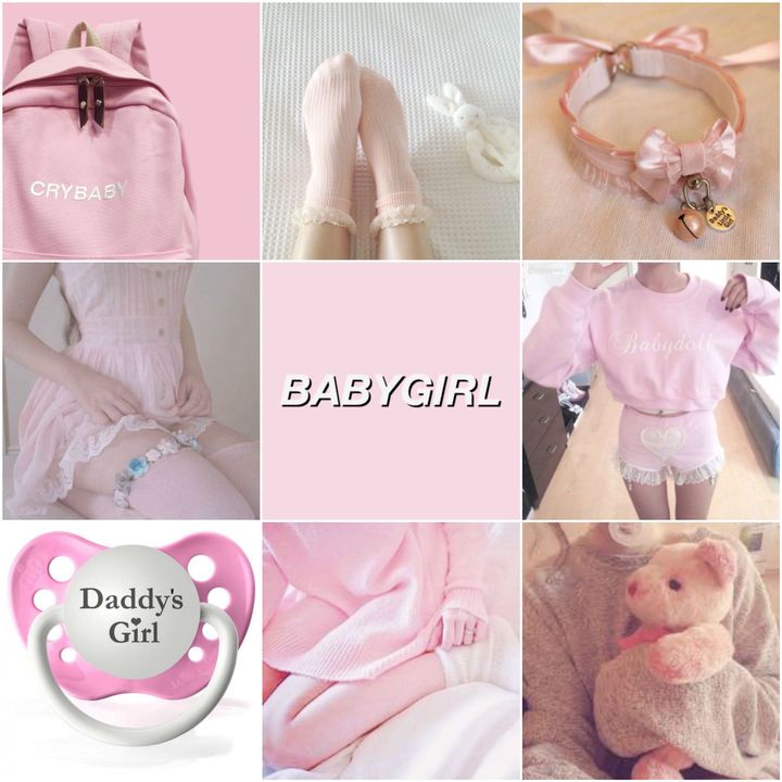 Adult Baby Sissy Littles ABDL Soft Blush PINK Ruffle Diaper Cover