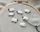 Embroidery sheep