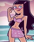 A glittery edit of Paulina from Danny Phantom.