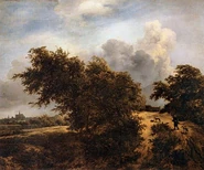 Dune Landscape near Haarlem by Jacob van Ruisdael
