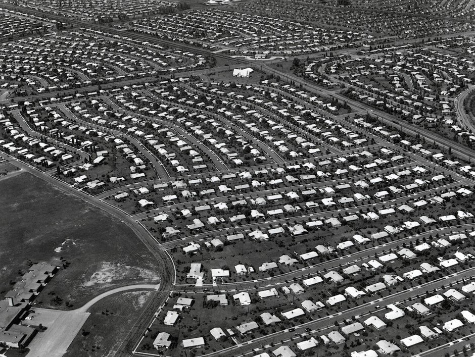 1950s suburbia ads