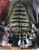 Queen Victoria popularized the Christmas tree