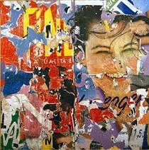 Untitled Artwork by Mimmo Rotella