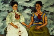 Frida Kahlo painting