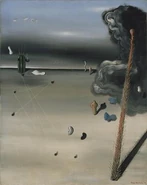 Mama, Papa is Wounded (Yves Tanguy, 1927)