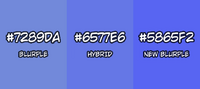 Blurple color sample