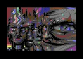 PETSCII art titled "Punx" by the demoscene group Extend, released in October 2022.