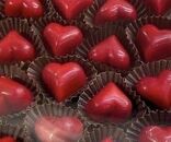 Chocolate hearts lovecore aesthetic