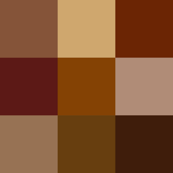 Shades of brown