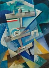 "Passione Aerea" by Tullio Crali.