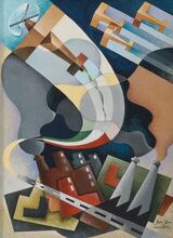 "Aeropittura" by Italo Ferro.