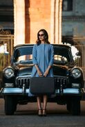 Old money blue coat