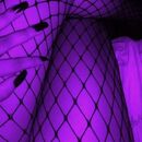 Purple-black-fishnets-nails