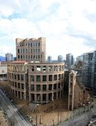 Public Library in Vancouver ( another example of modern architecture with a futuristic vibe inspired in the ruins of the Roman Coloseum in Italy )