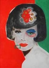 "Last Year in Capri" by Martial Raysse