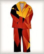 Futurist suit by Giacomo Balla (1920)
