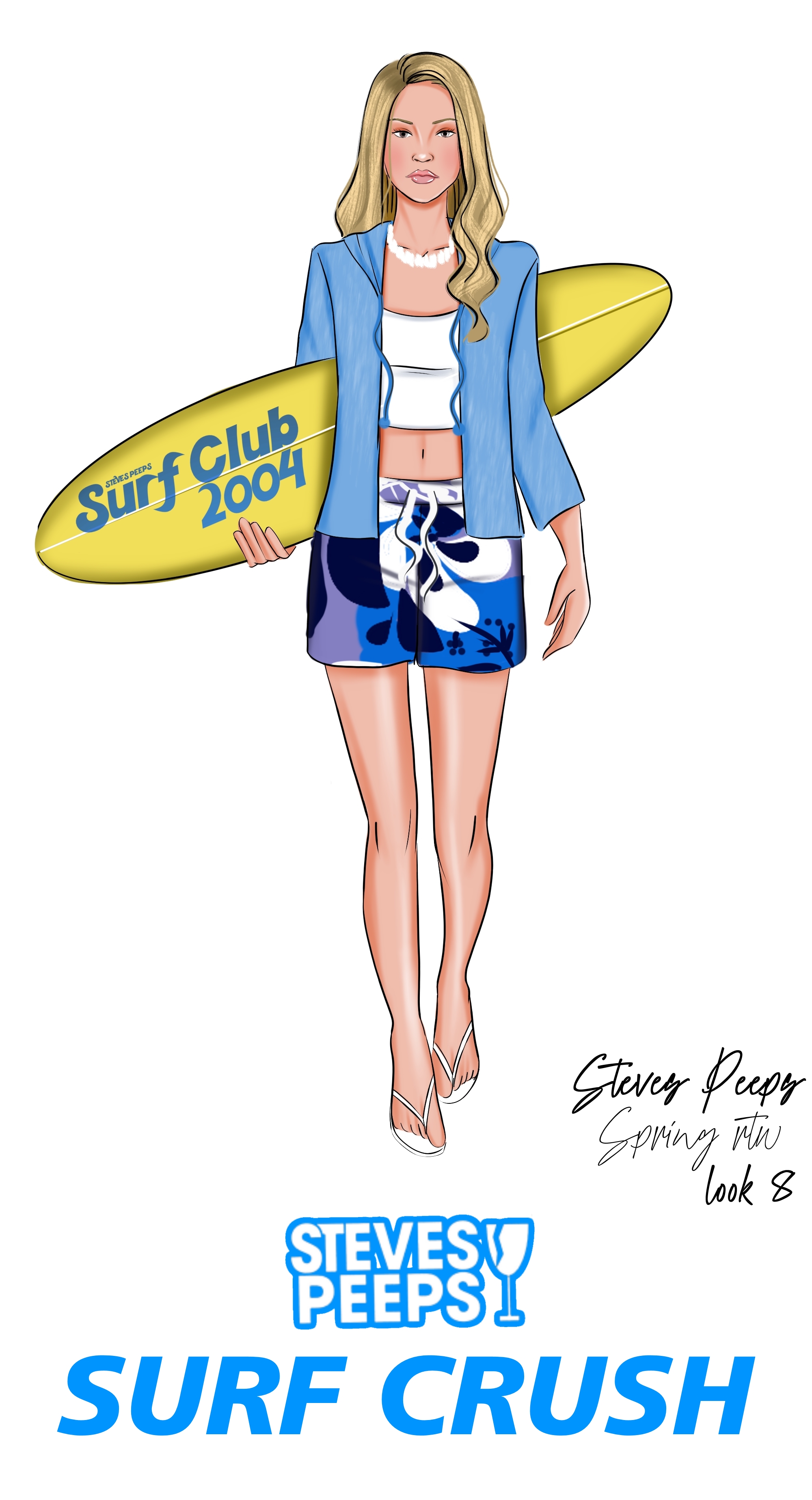 girly surf designs