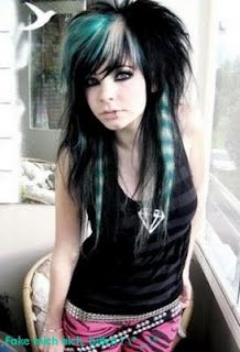 Emo Girl, Emo, a genre of rock music and affiliated fashion…