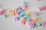 Pastel star beads