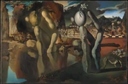 Dali-narcissus.jpg (48 KB) 纳尔西索斯的变形(萨尔瓦多·达利,1937年)