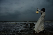 Lady with lantern