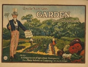 A piece of American WWI propaganda promoting victory gardens