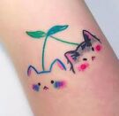 Cute-rainbow-tattoo-cats