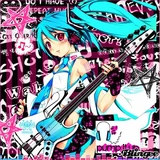 Teenpunk1.jpg (69 KB) Blingee of Hatsune Miku featuring the Teenpunk aesthetic.