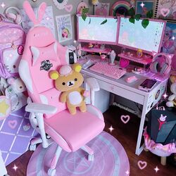 tiktok kawaii things you should buy ( pink setup , aesthetic stuff , gaming  setup ) ~ part 1 