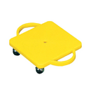 Yellow gym scooter