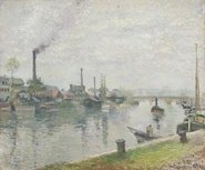 Lacroix Island at Rouen (Camille Pissarro, 1883)