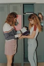 Unnamedrocks.jpg (45 KB) These "vintage" styled girls fit the High School Dream aesthetic very well as it thrived in the 1980-90s. This image also features a common visual of this aesthetic; pictures of boys in lockers