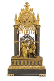 Neoclassicism, Romanticism and Art Nouveau were not limited only to fine art (paintings and sculptures). They also manifested in the decorative arts (architecture, furniture, ceramics, metalworks, fashion etc)